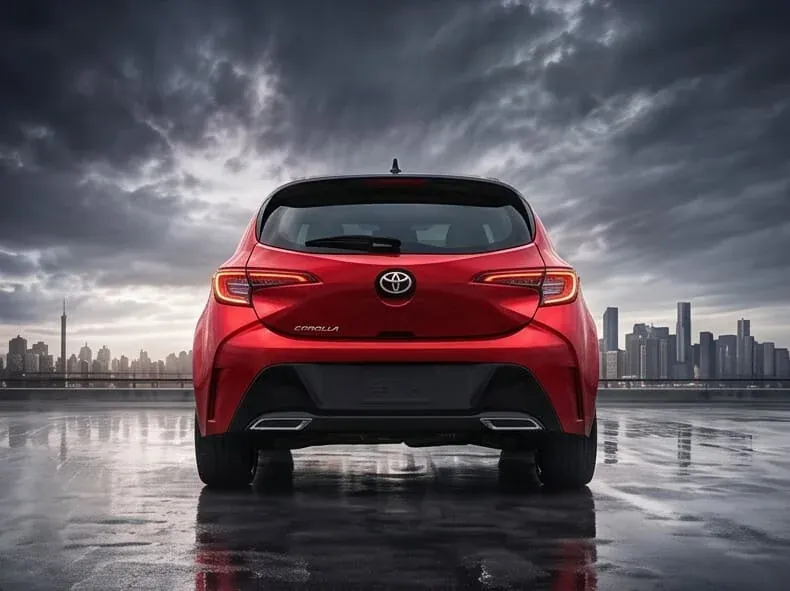 Toyota Corolla producción visual 3