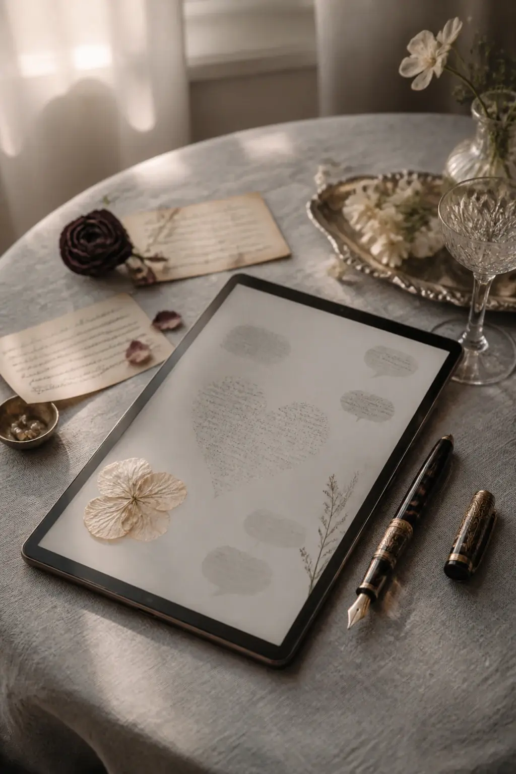 Libro de mensajes digital para conservar dedicatorias y recuerdos de los invitados de boda